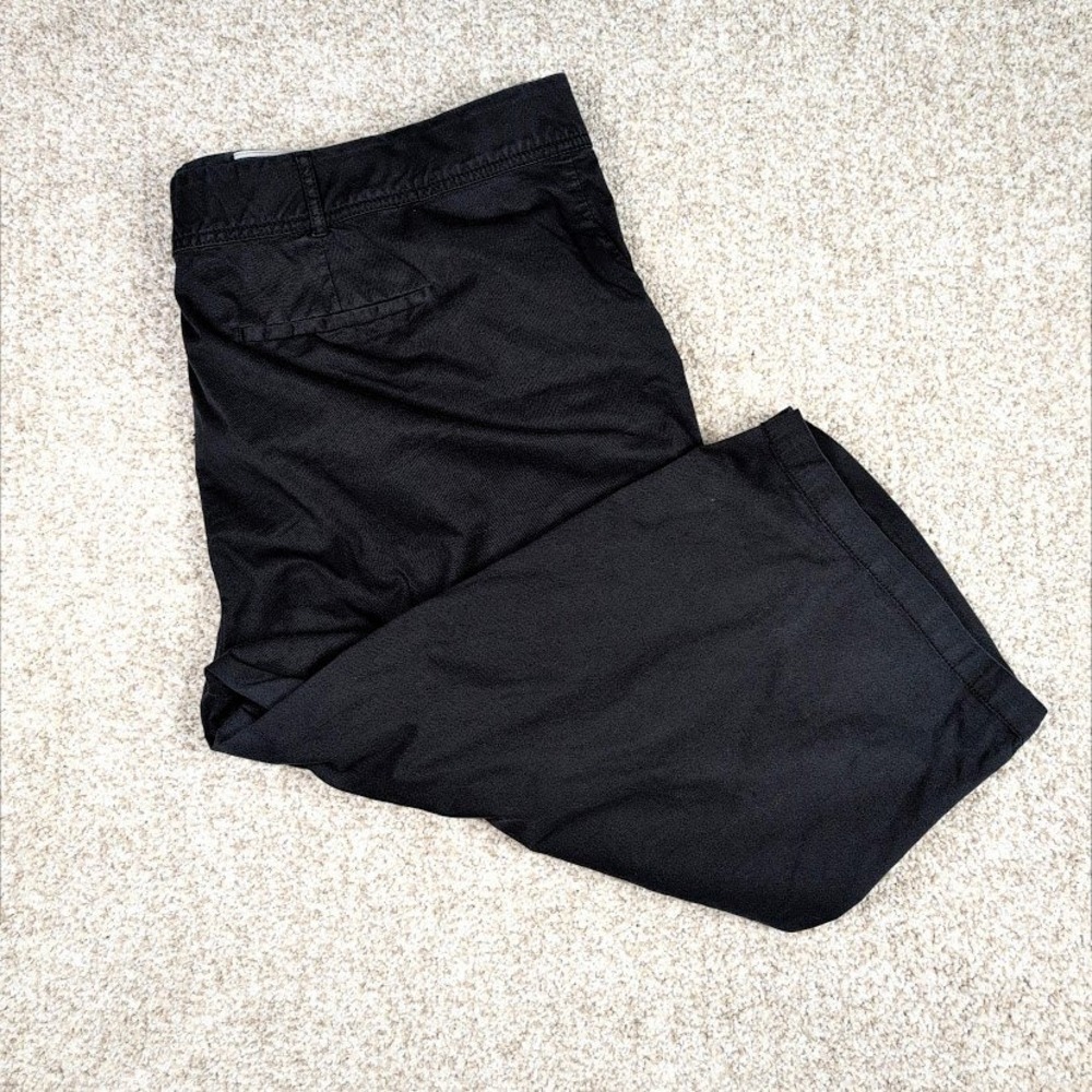 CJ‎ Banks Black Capri Pants Women's 24W Average Signature Comfort Stretch